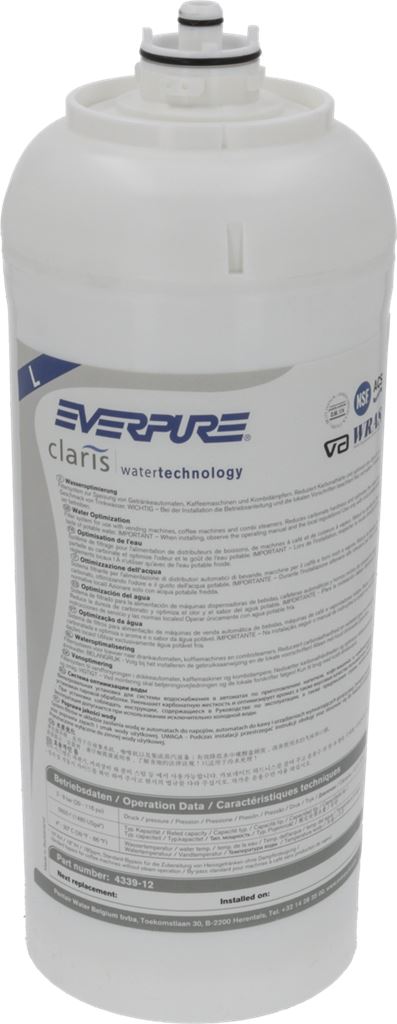 WATER FILTER EVERPURE TYPE CLARIS L