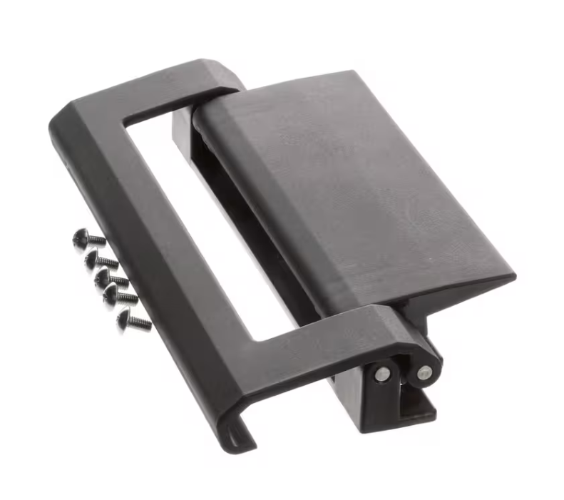 Cambro Latch with Screw, Black, Nylon, 9