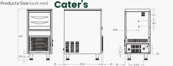 Bullet Ice Machine 25 KG